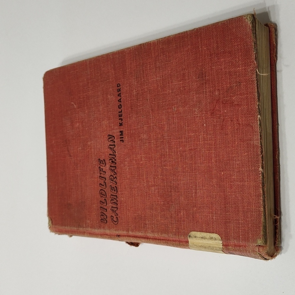 Vintage 1957 Wildlife Cameraman Hardback Book
